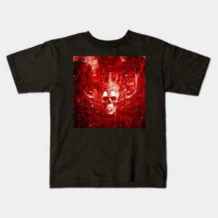 Volcano Skull Kids T-Shirt